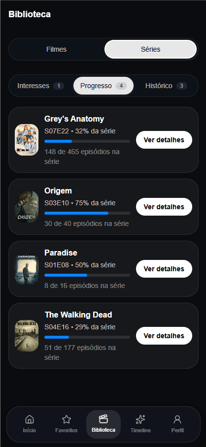 Biblioteca com contexto